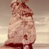 Photo taken near a rock pedestal in Hick's Bay