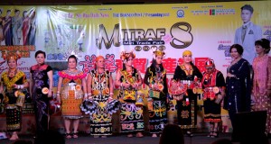 The 10 finalists of the Sarawak Traditional Clothing & Talent Show