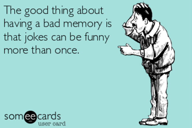 Memory is a funny thing | CY@CY Says